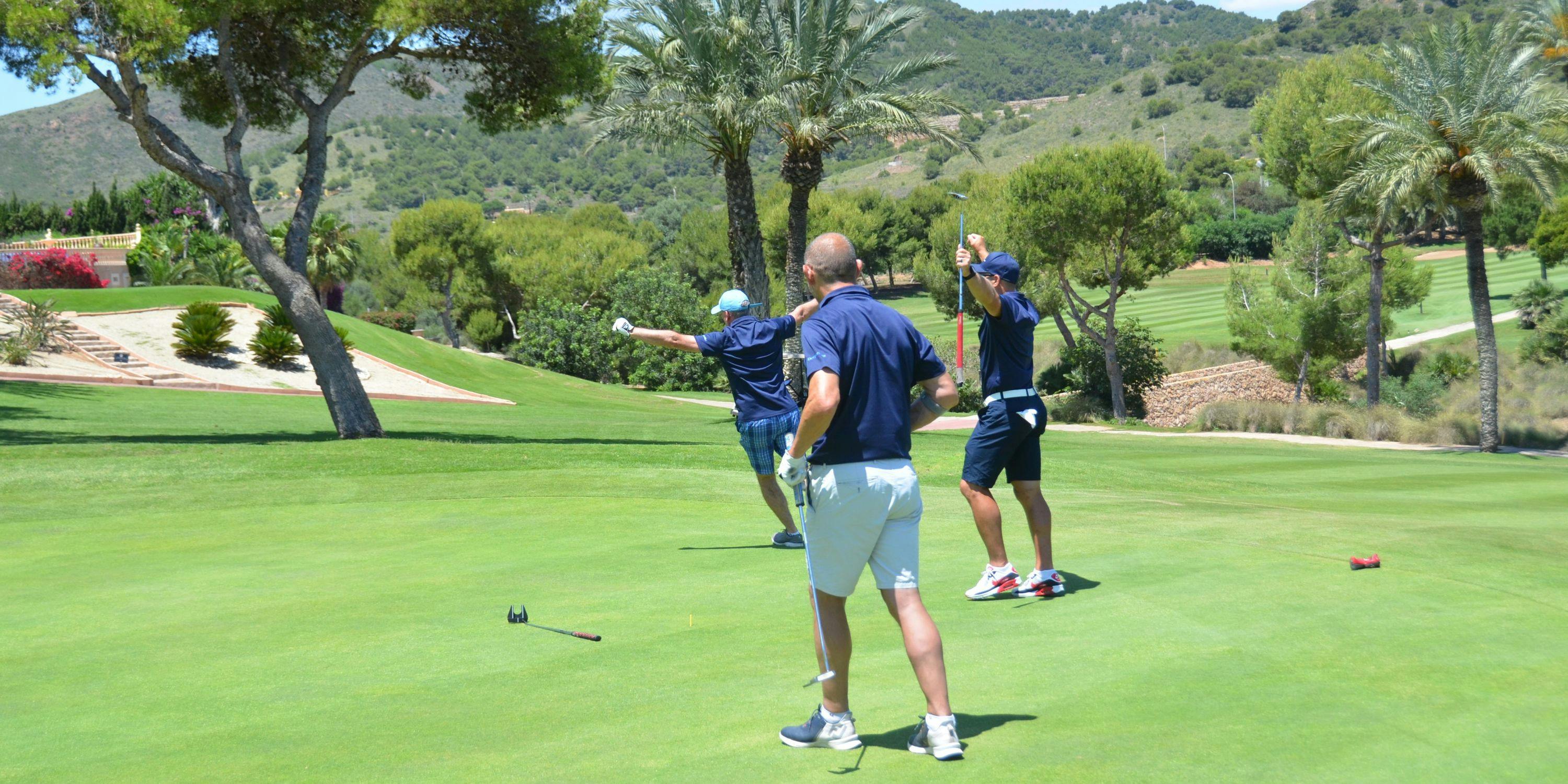 Lawrence Dallaglio at the Wasps Legends Rugby Golf Classic in La Manga in June 2023.