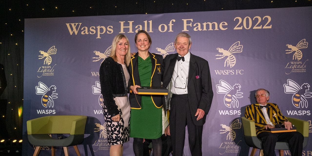 A picture of our hall of fame inductee Sue Day at the Coventry Building Society in Arena in 2022